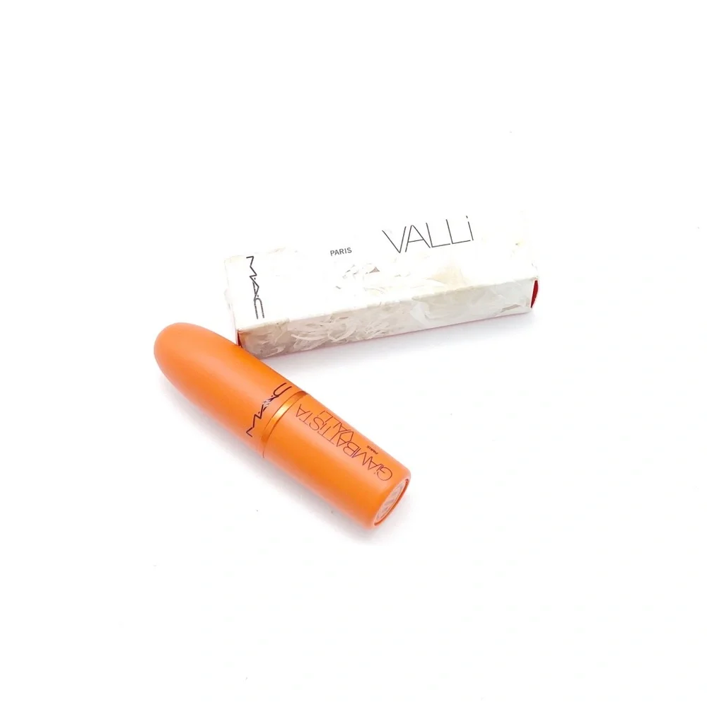 NIB MAC Giambattista Valli Matte Lipstick Margarita Orange Limited Edition Luxe